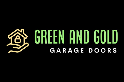 Green And Gold Garage Doors